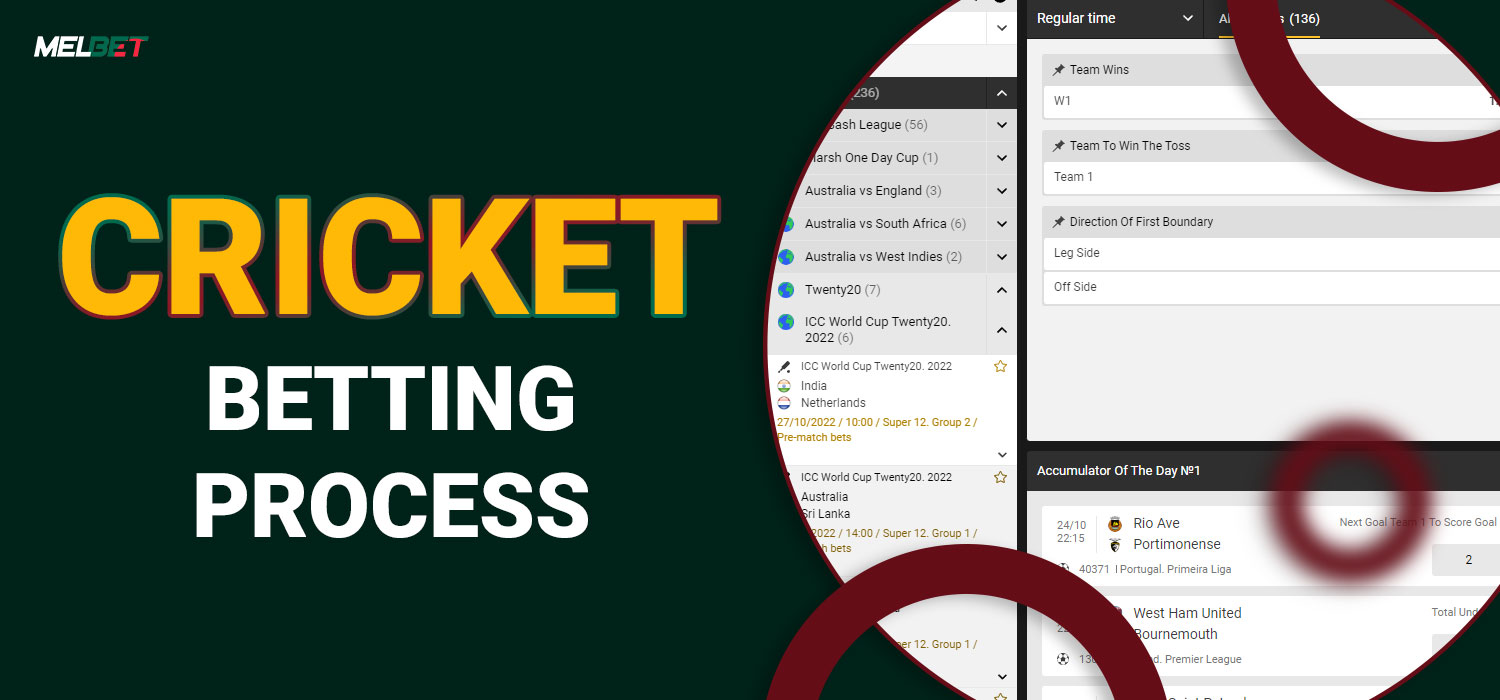 melbet is a website and app where you can place bets on cricket