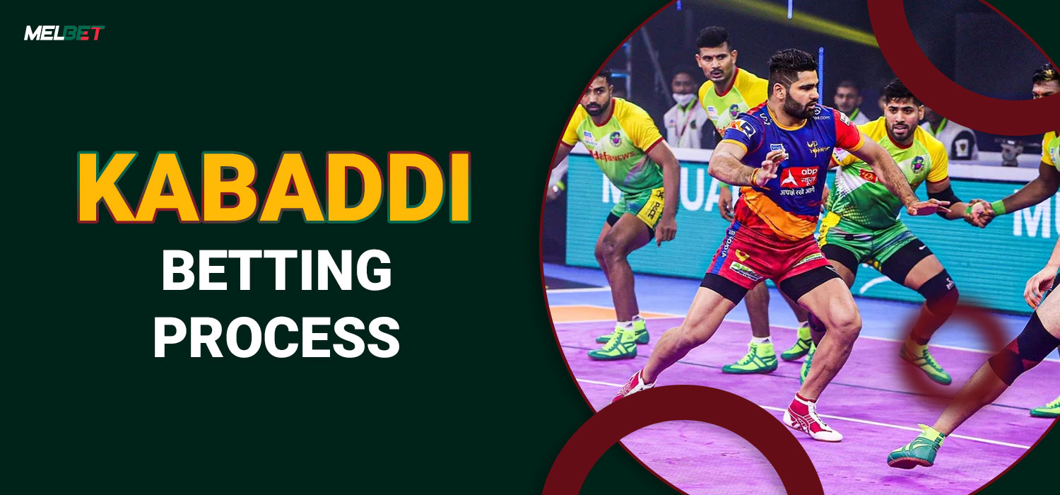 to bet on kabaddi follow a few steps on melbet