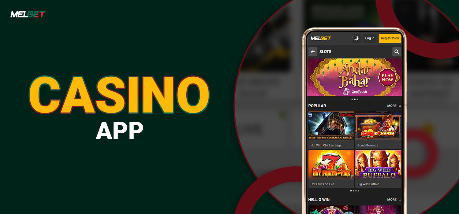 there are many casino games in melbet app