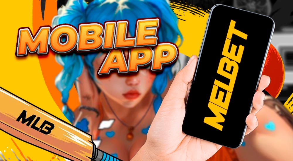 Official mobile app with Melbet casino games.